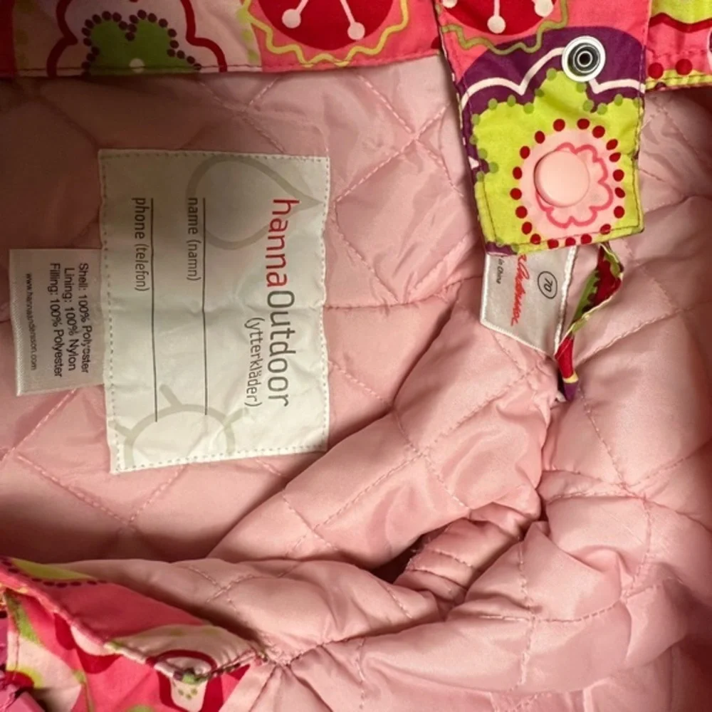 Hanna Anderson Snowsuit‎ Size 70 US 6M/12M